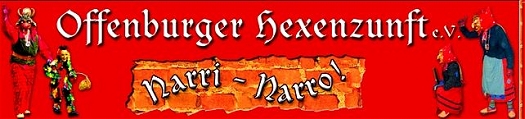 Chrom-Nickel-Kupfer Band - Banner der Offenburger Hexenzunft
