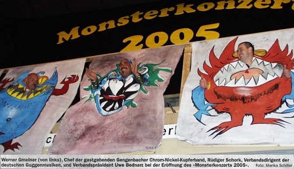 Chrom-Nickel-Kupfer Band - Nachbericht - Offenburger Tageblatt - Monsterkonzert 2005 - 07.11.2005