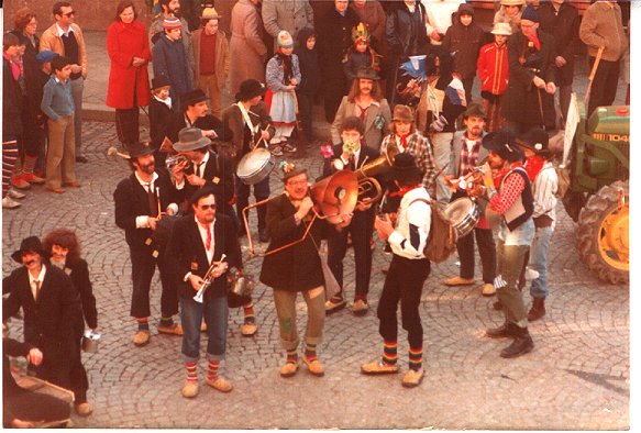 Chrom-Nickel-Kupfer Band - Fasendumzug 1982